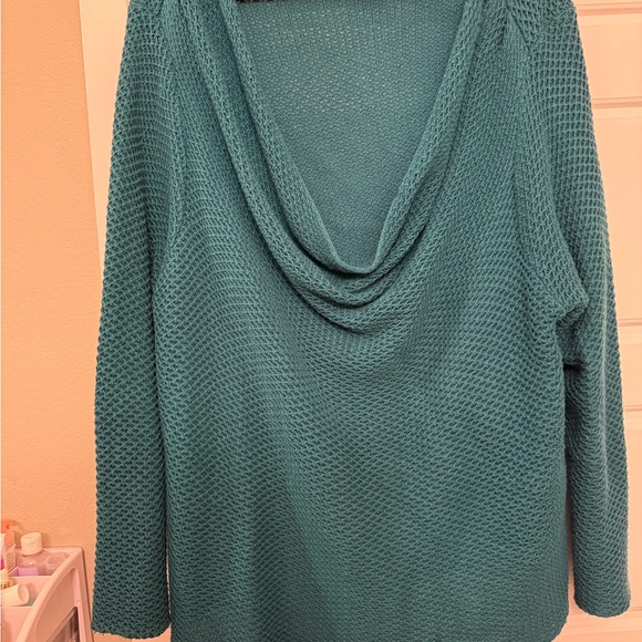 Jessica London Teal Sweater - Picture 2 of 8